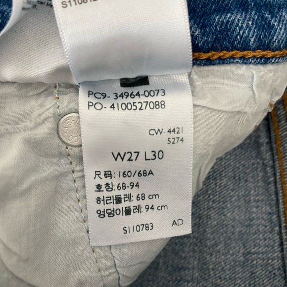 Levi’s Wedgie Straight 27x30 - Picture 4 of 6